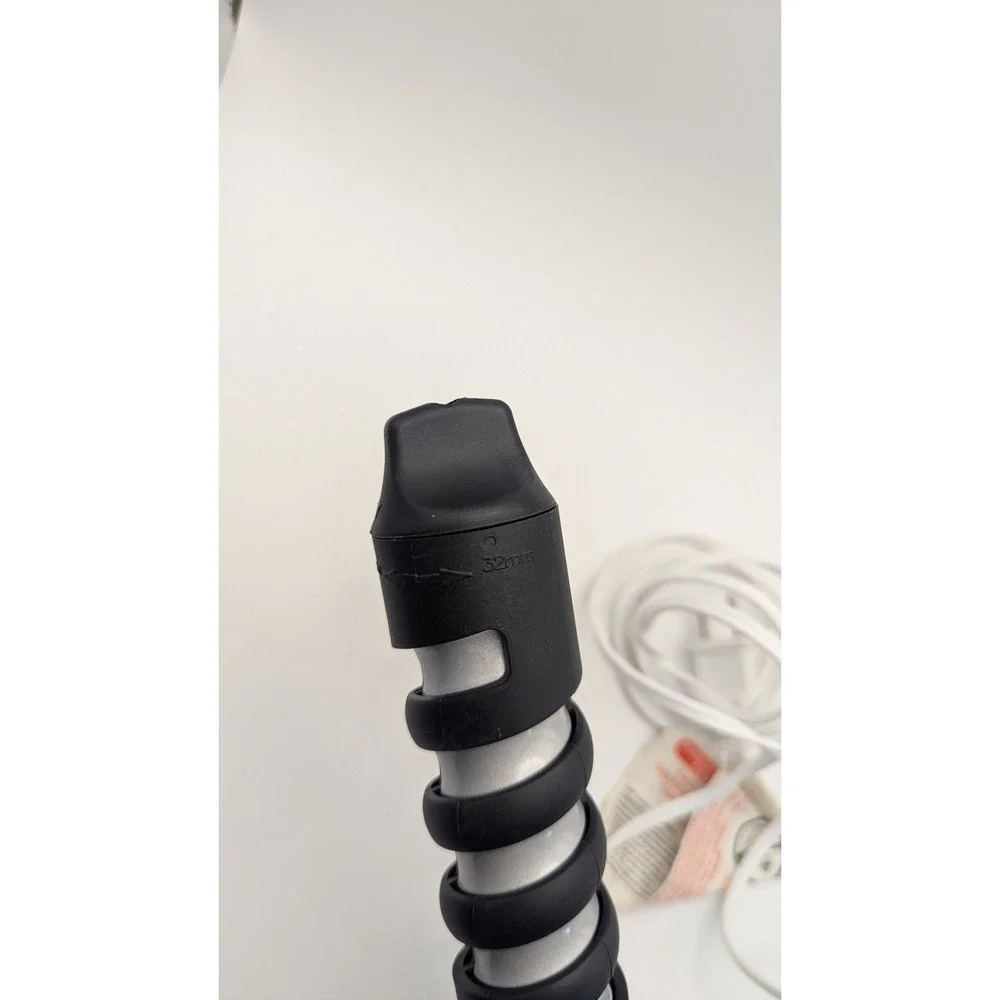 Elle Ceramic‎ Spiral Curling Iron EL8410-WHT White Gold 19mm-32mm Hair Stylist